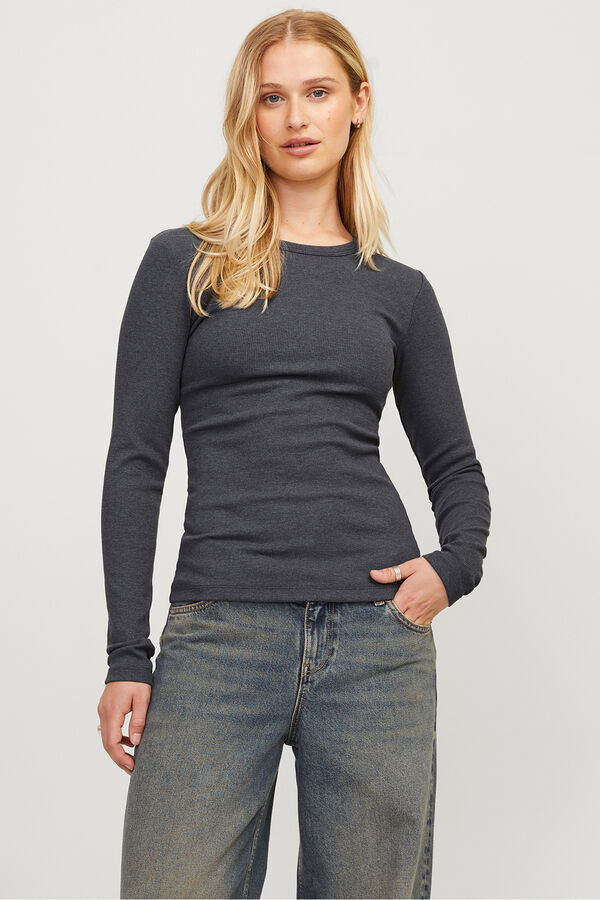 Jack & Jones Camiseta slim fit gris