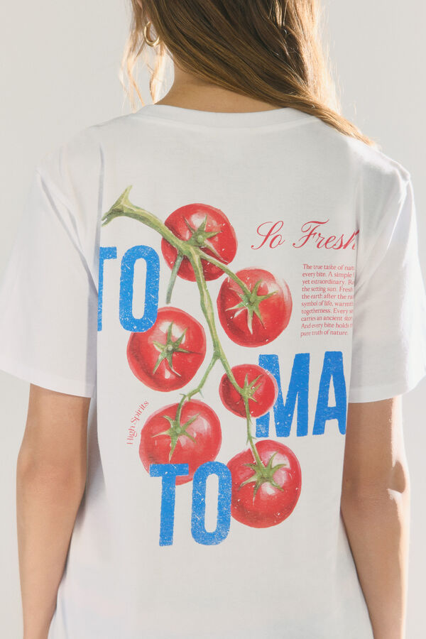 High Spirits Tomato Shirt kaki