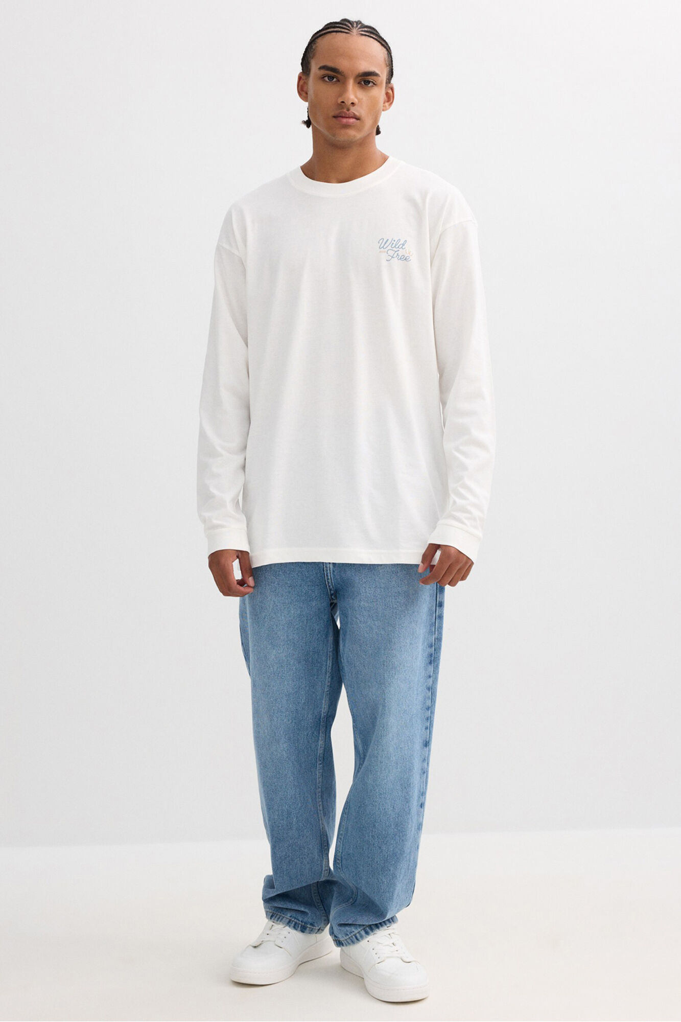 Inside T-shirt com estampado de rodeio