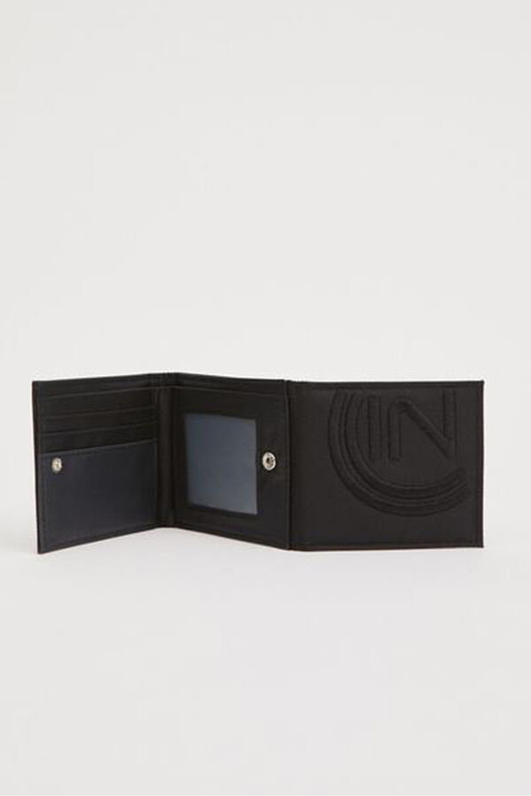 Inside Carteira Masculina Preta  preto