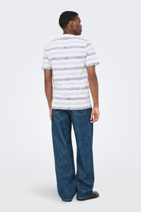 Only & Sons Short sleeve T-shirt blanc