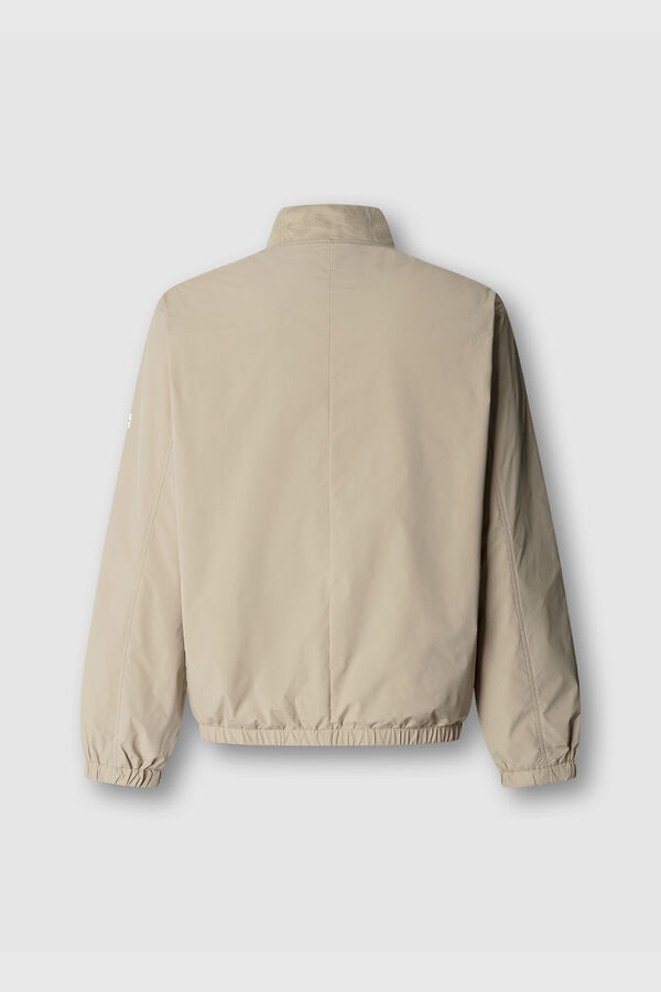 Pepe Jeans Bomber jacket with piping grey