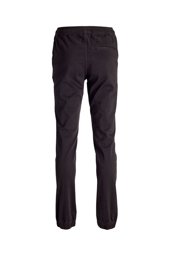 Jack & Jones Junior Pantal&oacute;n jogger negro