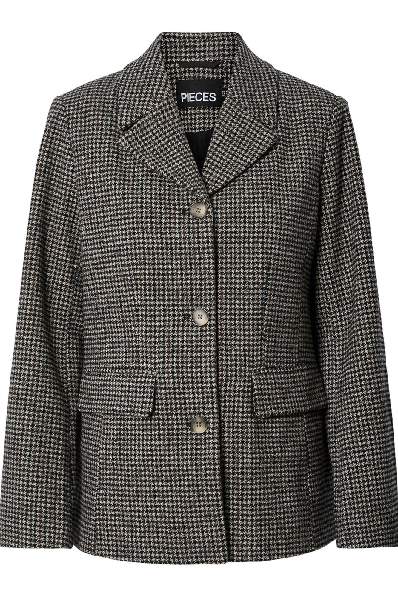 Pieces Chaqueta blazer bolsillos