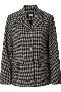 Pieces Chaqueta blazer bolsillos