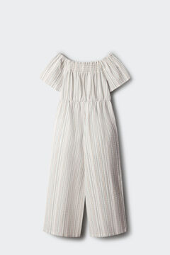 Springfield Kids Macac&atilde;o de riscas para menina