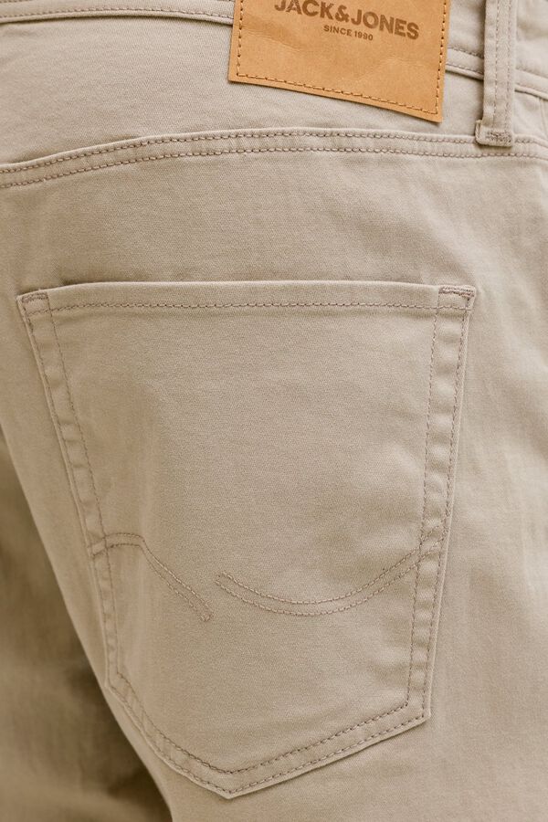 Jack & Jones Serge regular fit Bermuda shorts brown