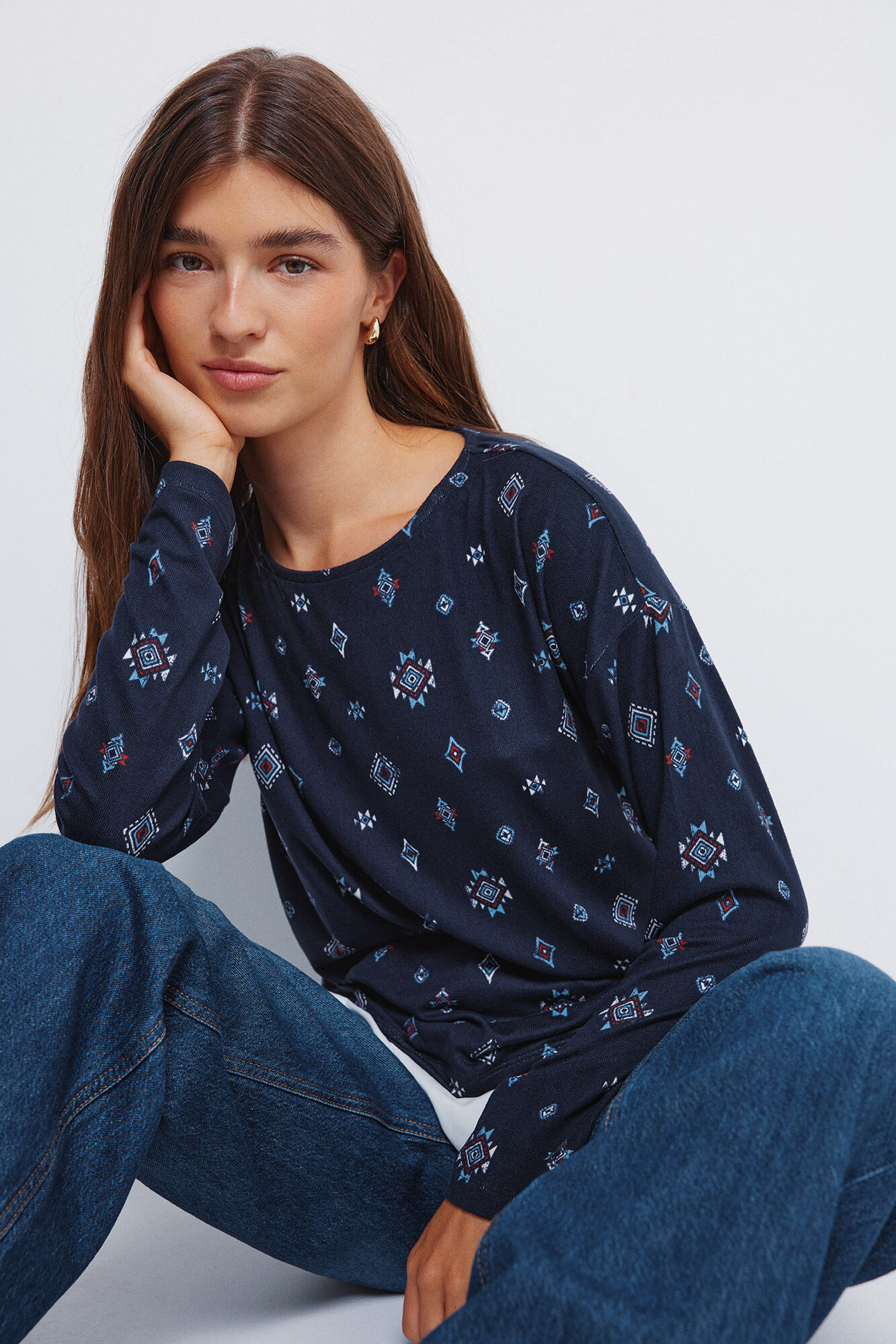 Springfield Combined printed T-shirt 