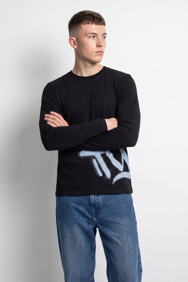 Tiffosi Young Long sleeve T-shirt blue