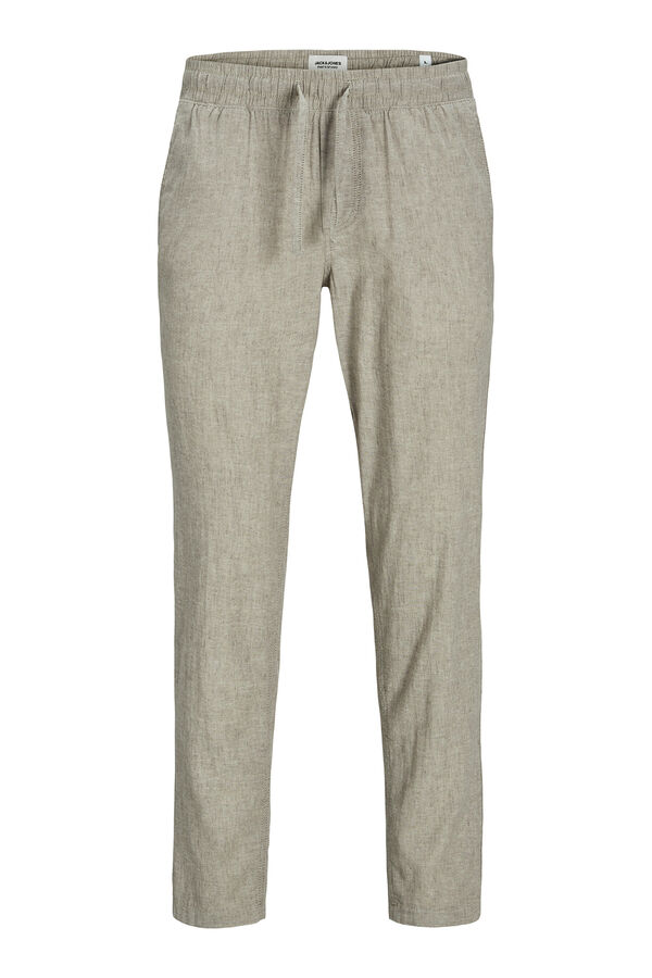 Jack & Jones Pantal&oacute;n carrot fit gris