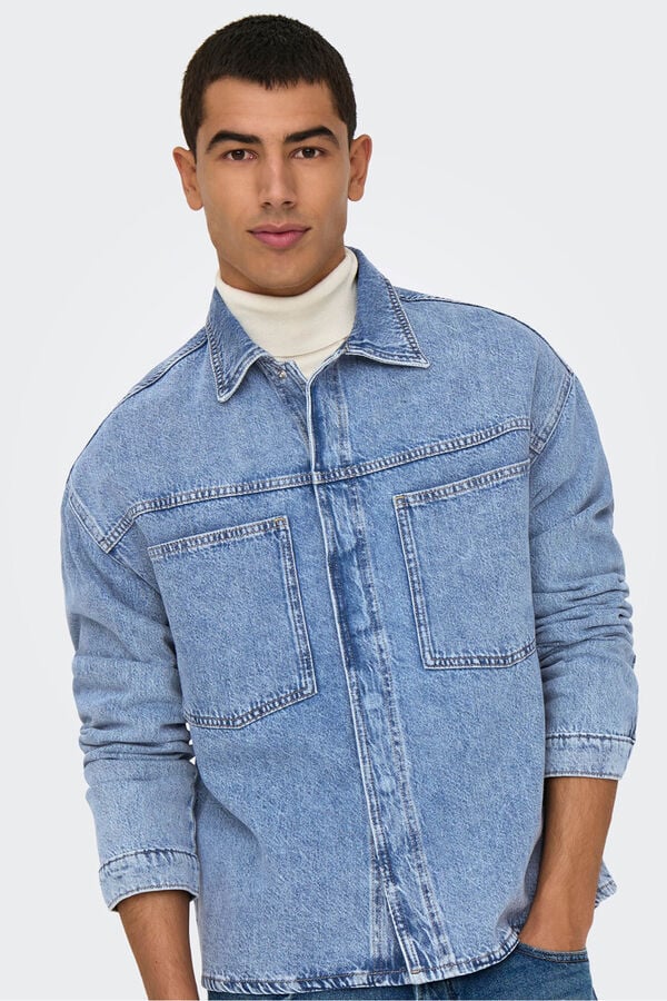 Only & Sons Denim jacket blue