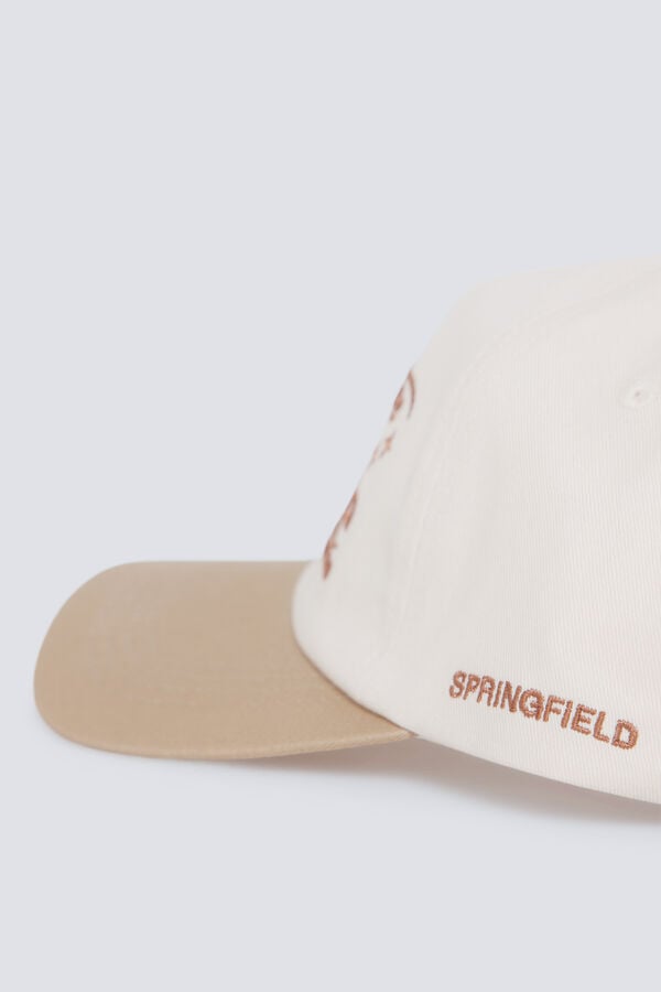 Springfield Vintage baseball cap white
