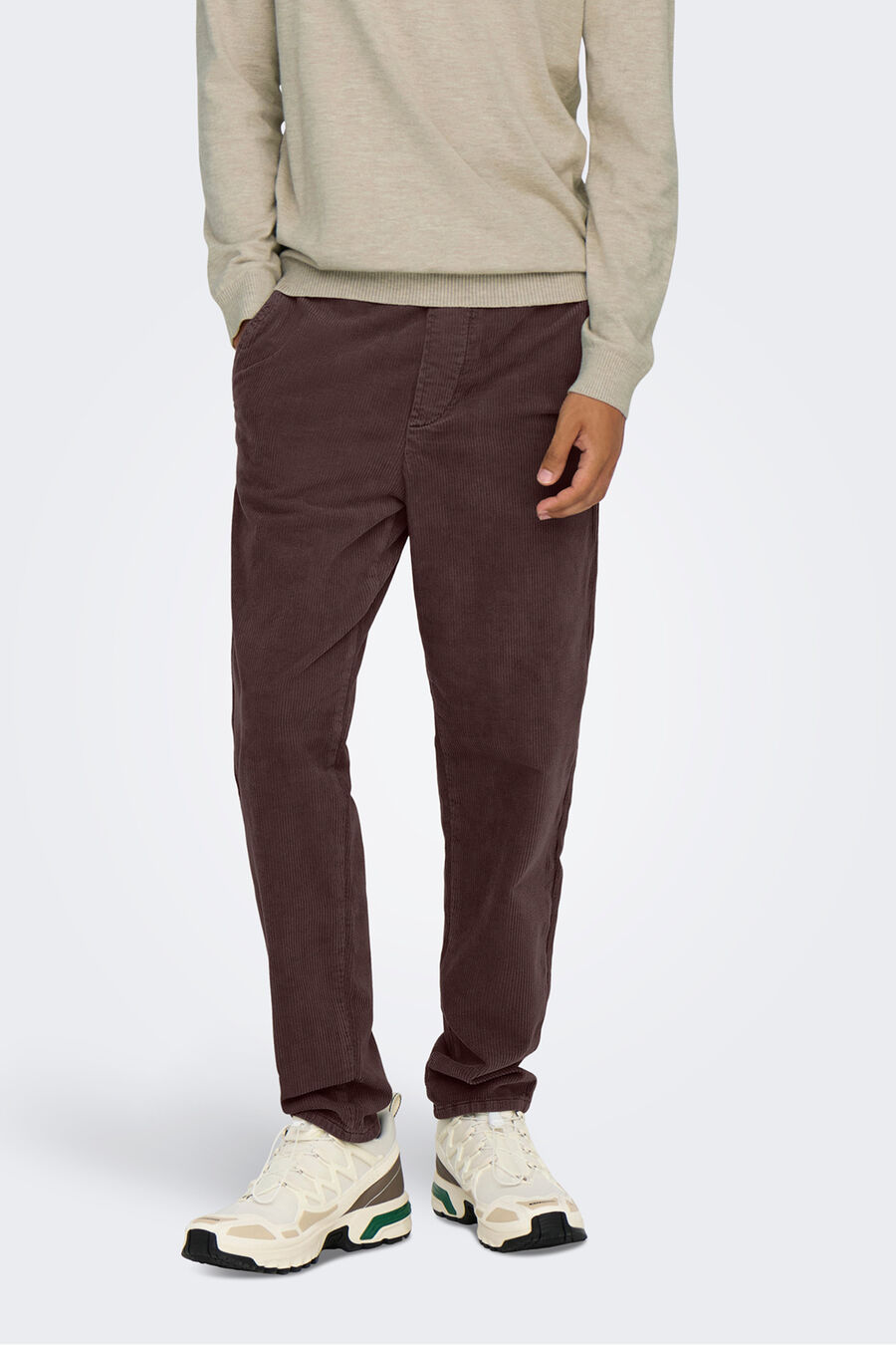 Pantalón largo pana