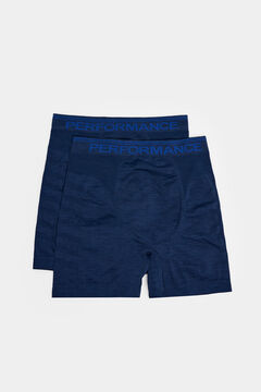 Springfield 2-pack seamless sports boxers blue