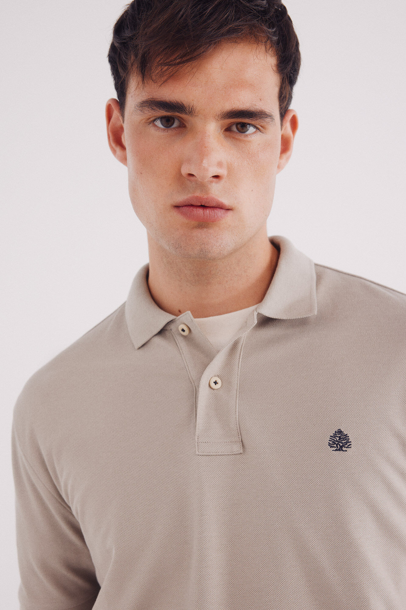 Springfield Essential regular fit piqu&eacute; polo shirt