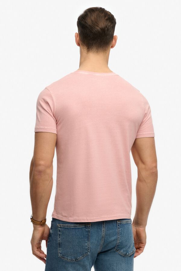 Superdry Basic short sleeve pocket T-shirt pink