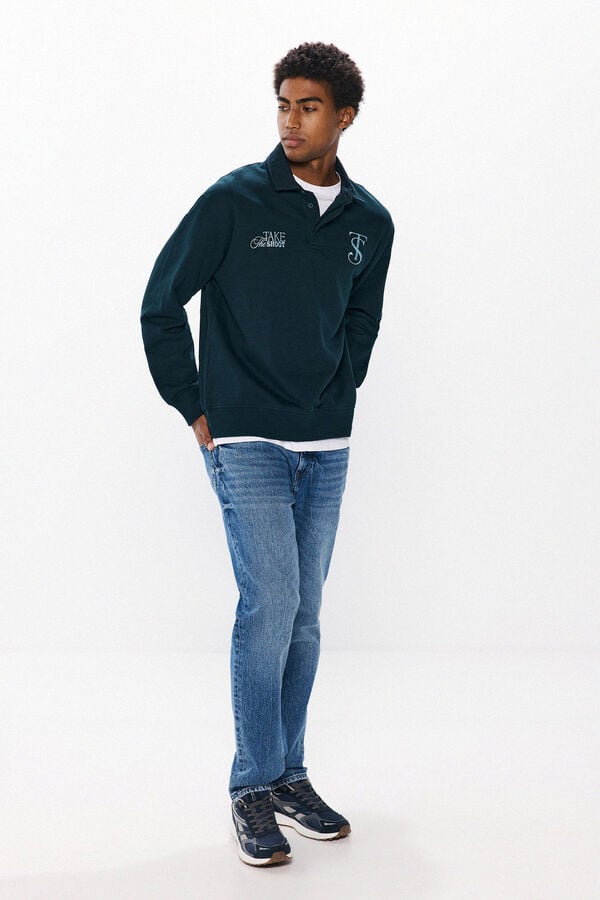 Springfield Success sweatshirt dark green