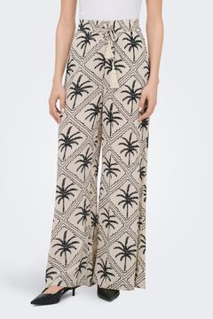 JDY Cal&ccedil;a larga estampada