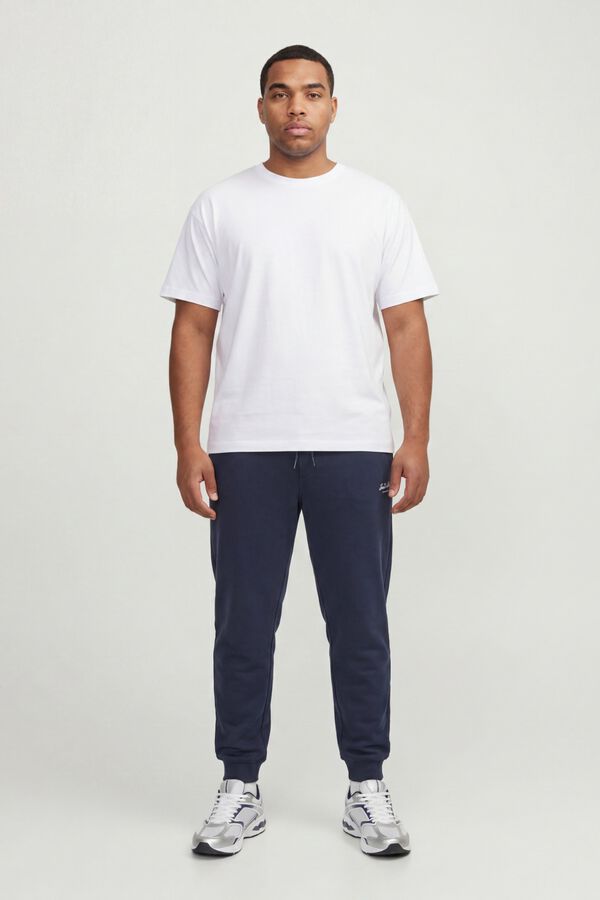 Jack & Jones PLUS Regular jogger trousers bleu