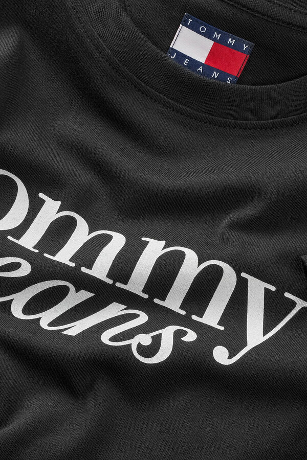 Tommy Jeans Camiseta feminina preto
