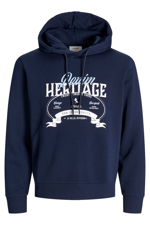 JJ REBEL Sudadera regular fit azul