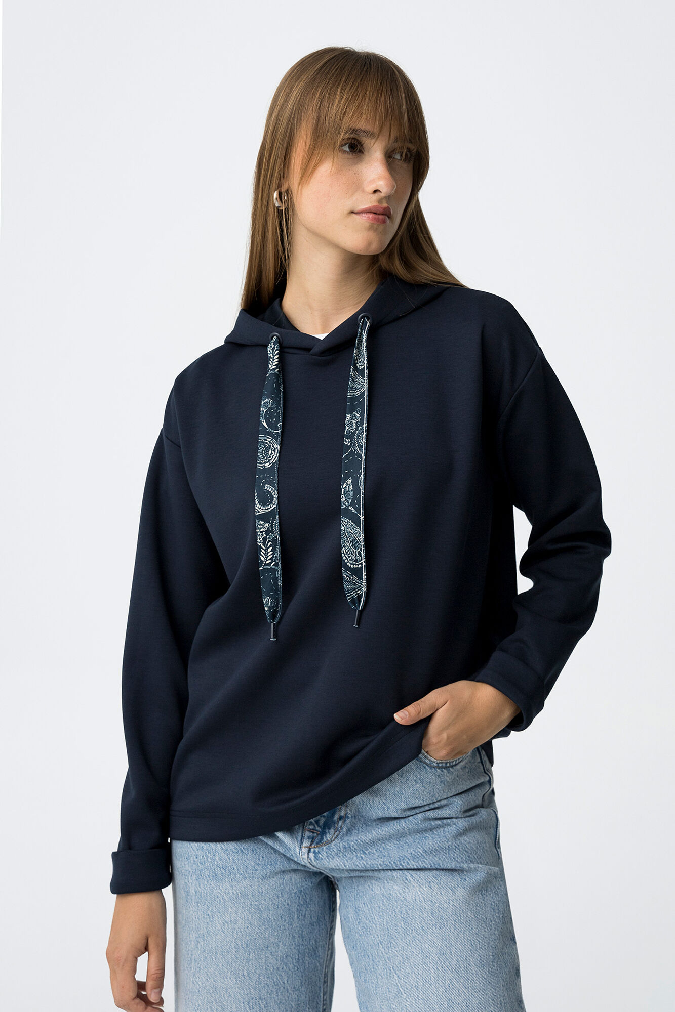 Tiffosi Sudadera con Cord&oacute;n Estampado