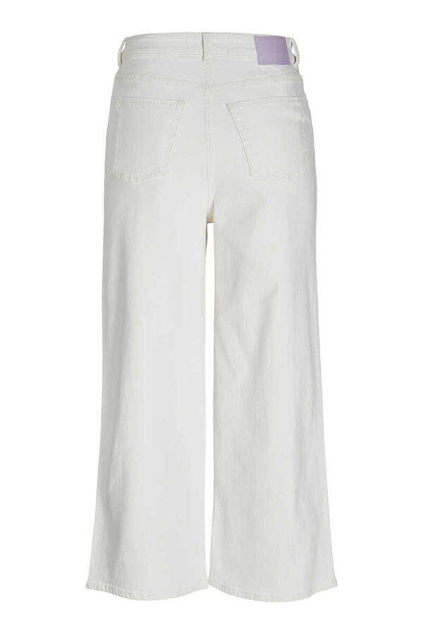 Springfield White culotte jeans bijela