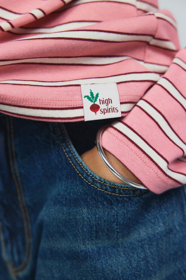 High Spirits Camiseta Bret&oacute;n rosa