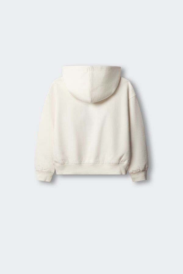 Springfield Kids Sudadera capucha Snoopy ni&ntilde;a marfil