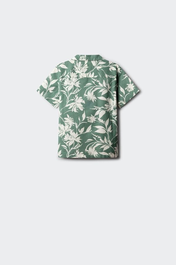 Springfield Kids Kids' floral shirt beige