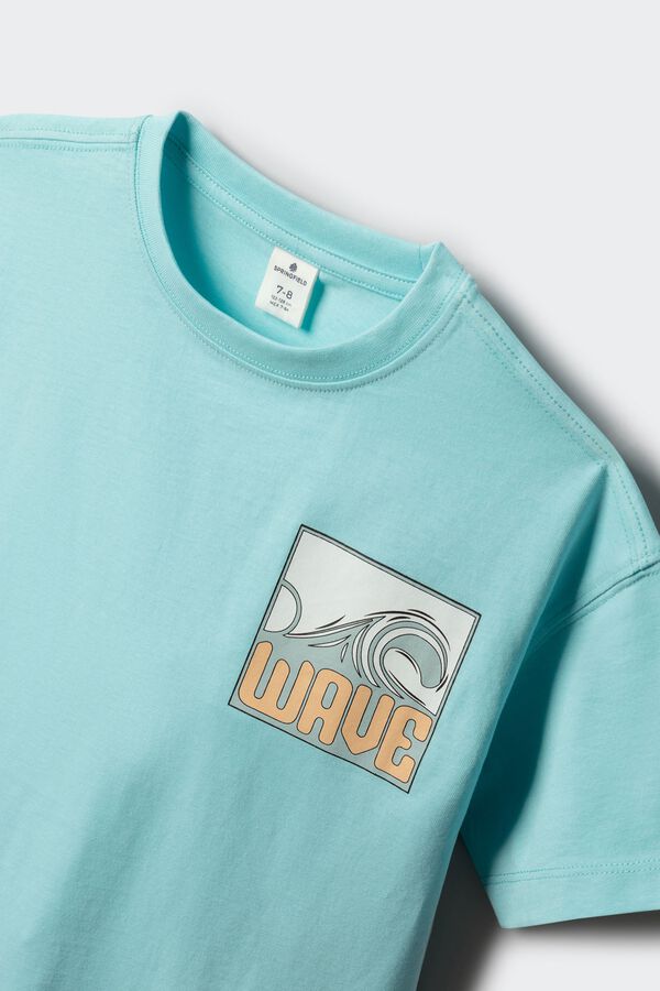 Springfield Kids T-shirt de manga curta "Endless Summer" para menino azul