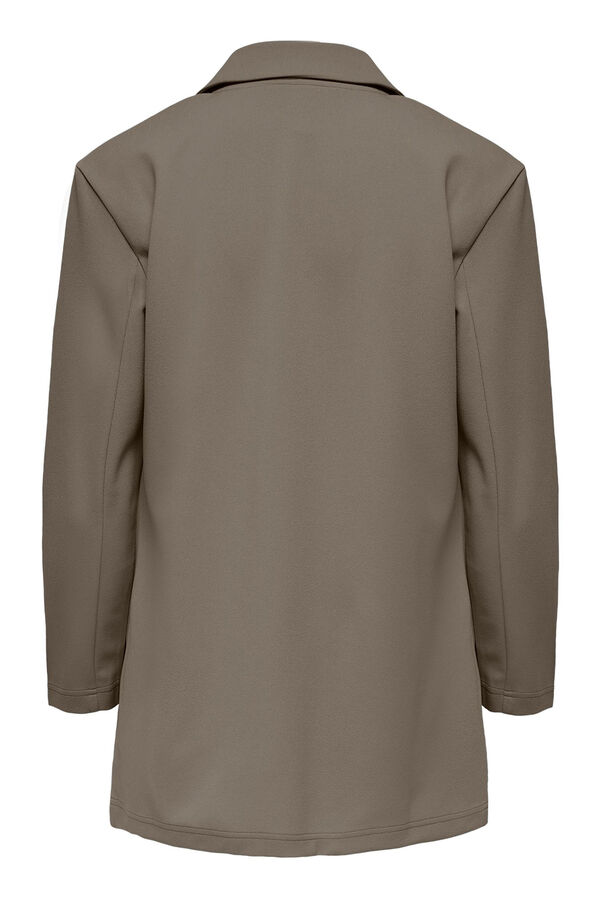 Springfield Fluid long-sleeved blazer brown