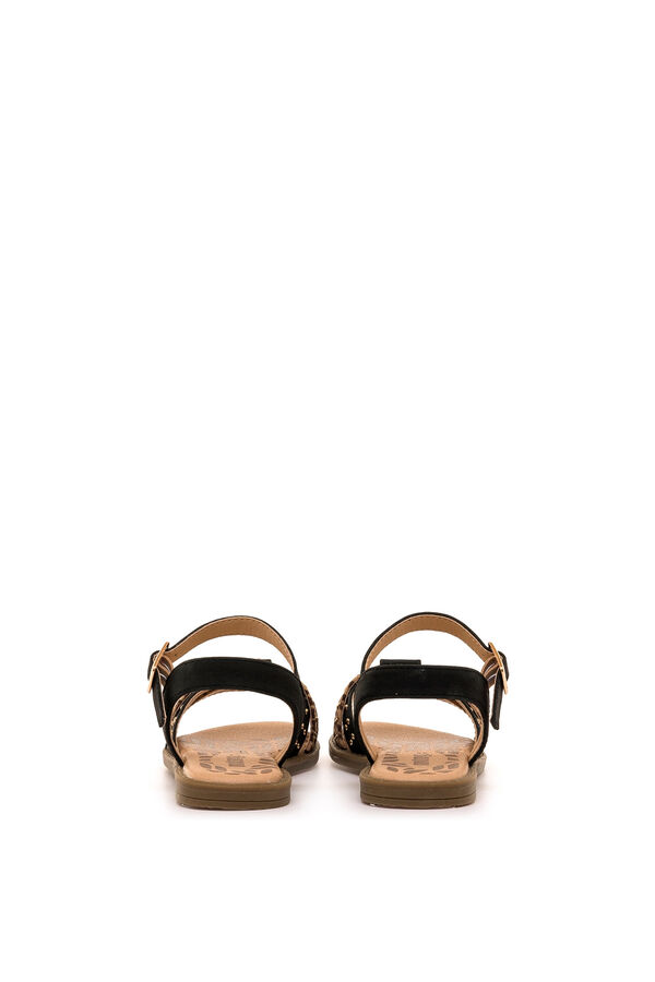 MTNG Flat sandals black