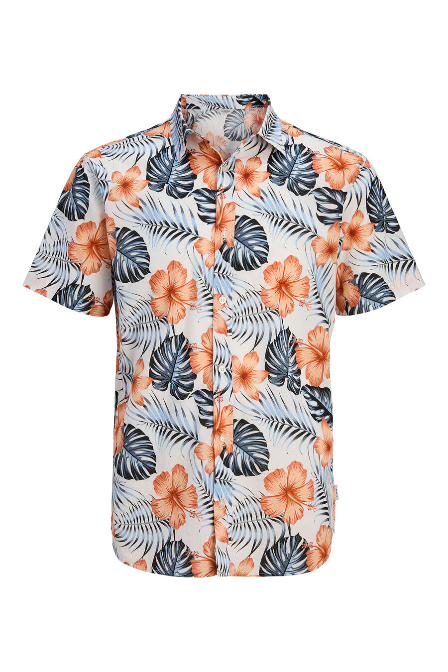 Camisa de manga corta estampada