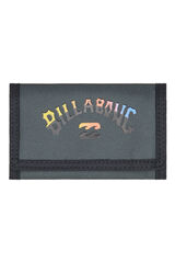 Billabong Locked - Cartera de Triple Hoja para hombre gris