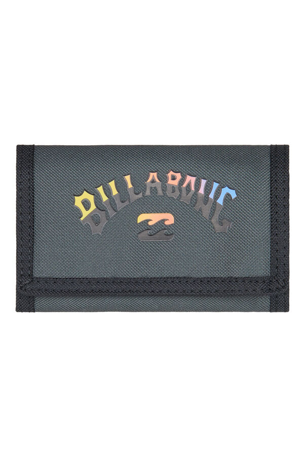 Billabong Locked - Cartera de Triple Hoja para hombre gris
