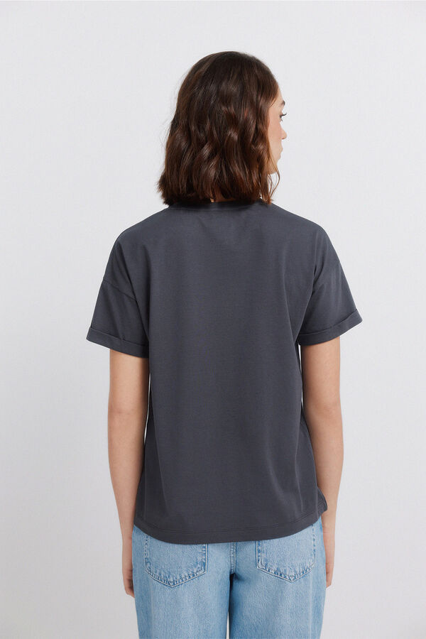 Springfield Disney short sleeve T-shirt grey