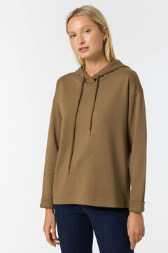Springfield Hooded sweatshirt camel