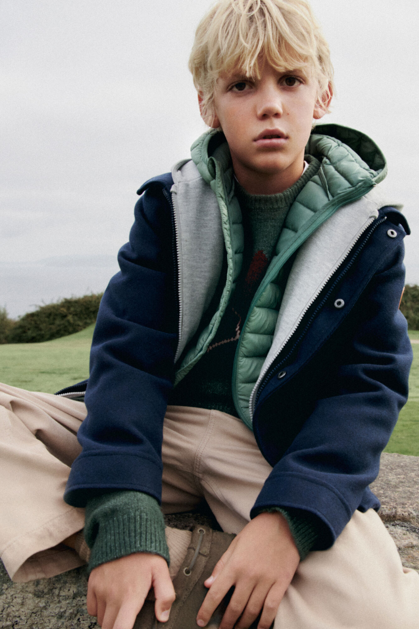 Springfield Kids Boy's padded jacket