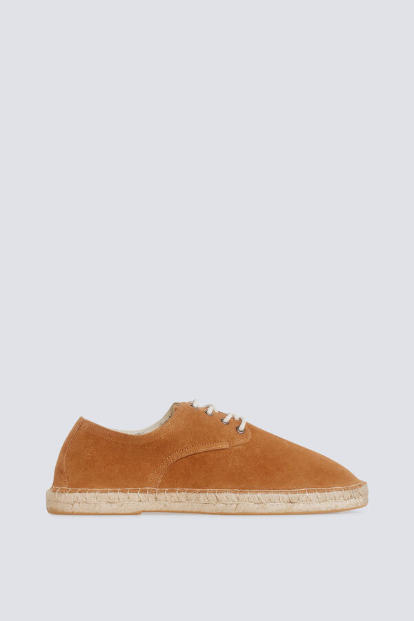 Springfield Split leather espadrille grey