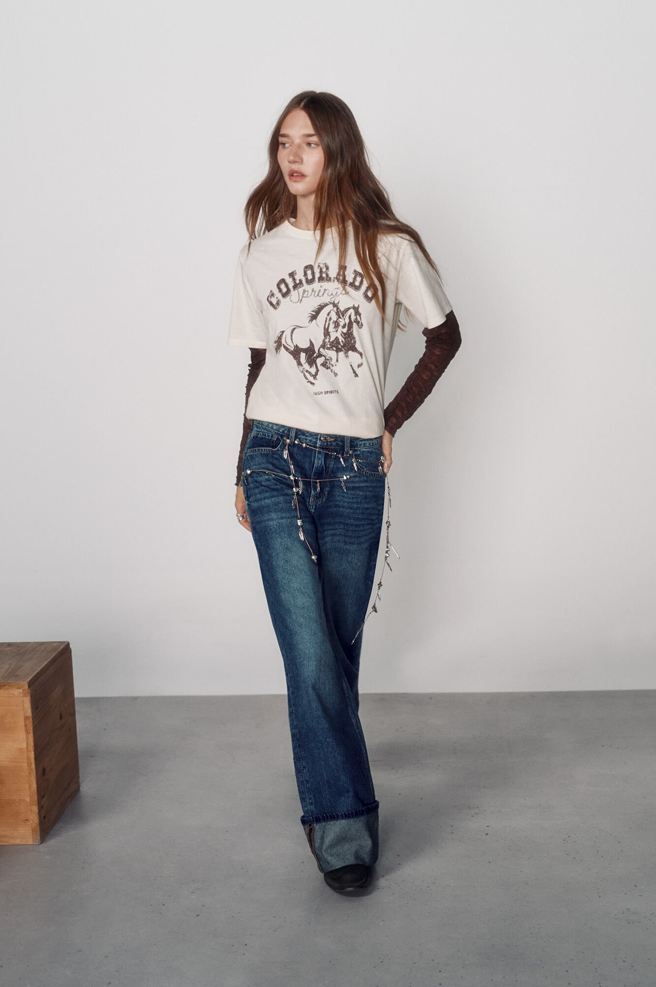 High Spirits Jeans Cuffed