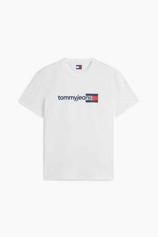 Tommy Jeans Short-sleeved T-shirt white