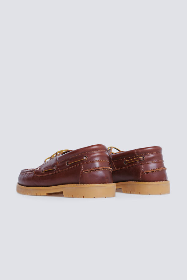 Springfield Leather boat shoes nude