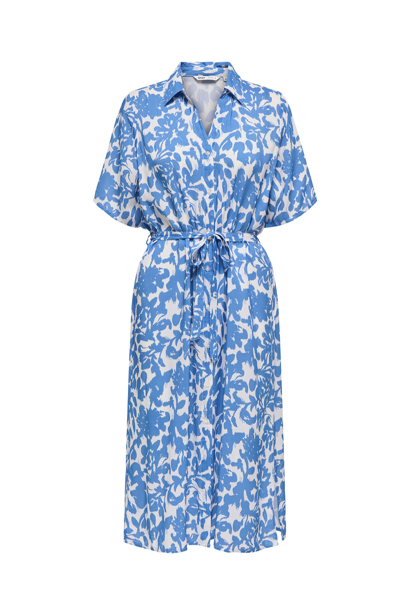 Only Vestido midi camiseiro