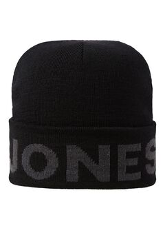 Jack & Jones Strickm&uuml;tze mit Logo