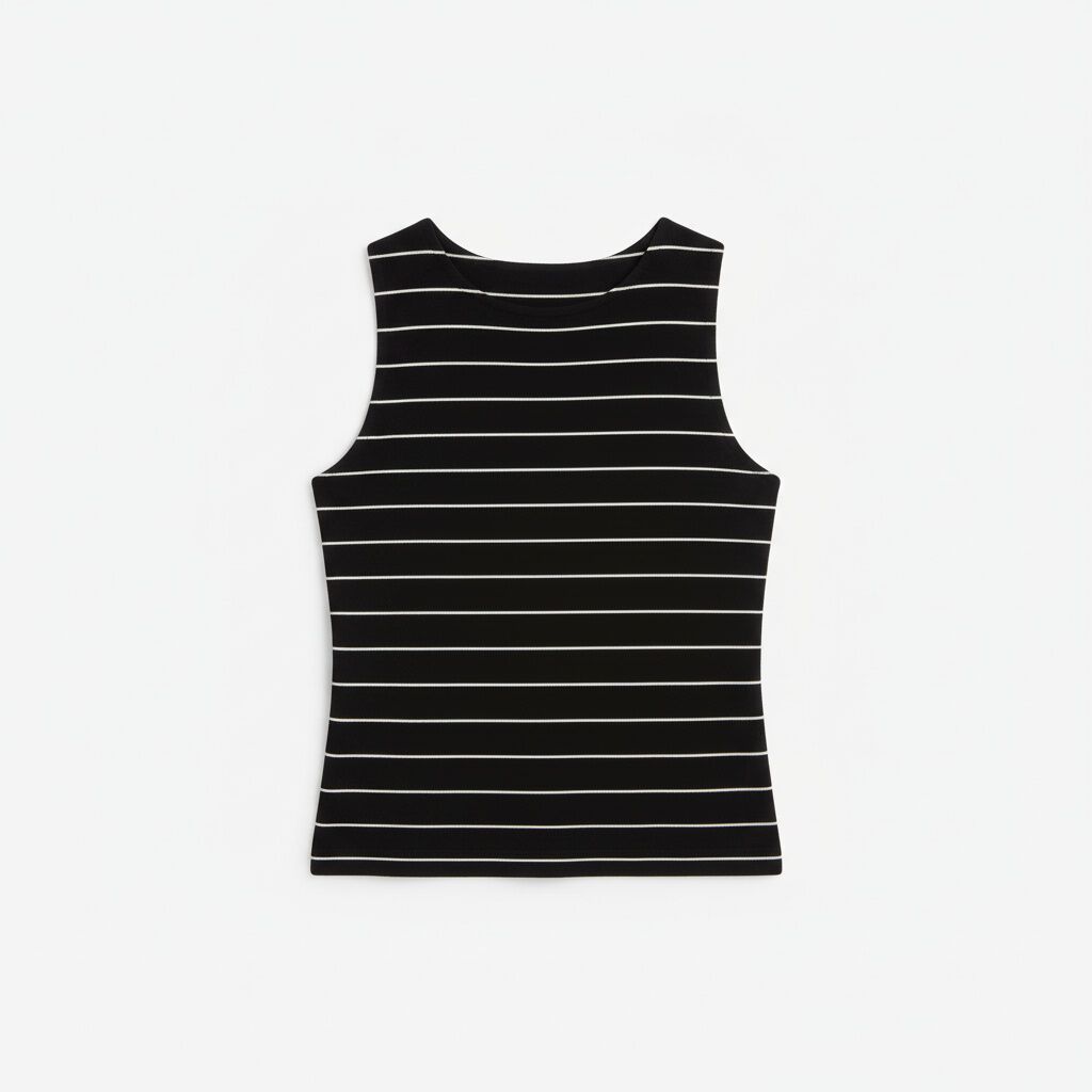 Springfield Cotton sleeveless round neck top