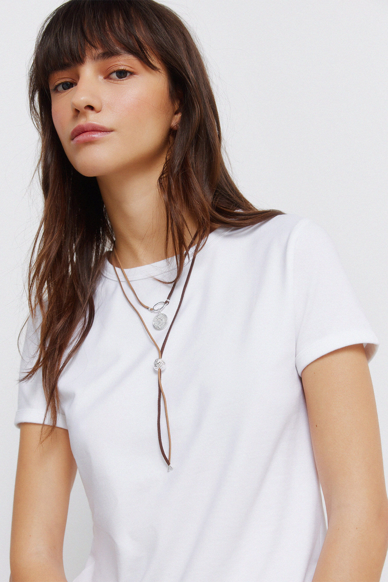 Springfield Basic fitted T-shirt