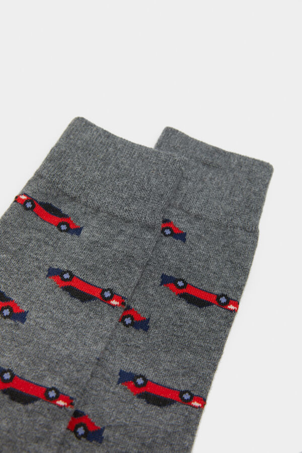 Springfield Racing car socks grey
