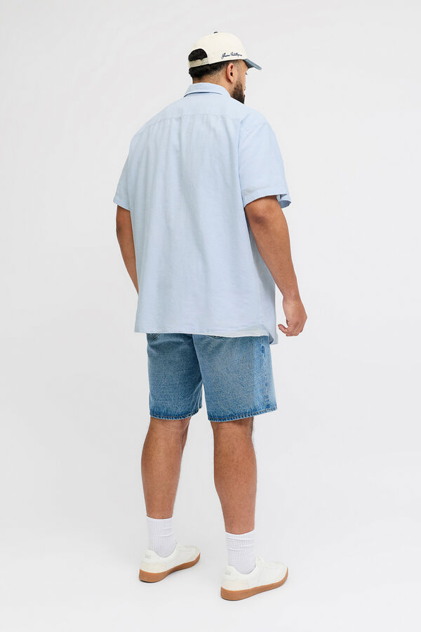 Jack & Jones PLUS Basic short sleeve shirt k&eacute;k