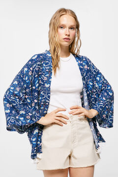 Springfield Kimono Imprimé Pompons blau